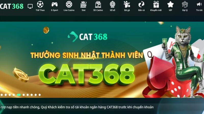 Kinh nghiệm chơi thắng game slot Cat368 cho tân thủ