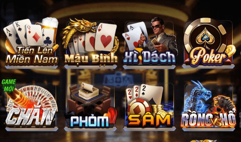 Các trò chơi Game bài Cat368 cực hot hiện nay