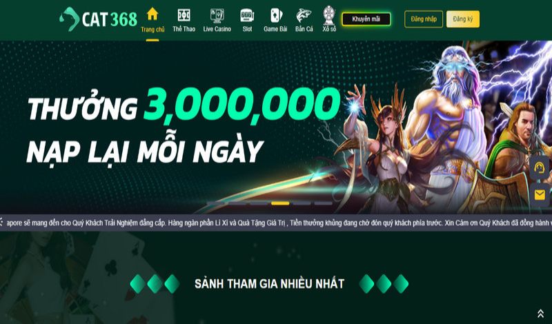 Ưu điểm khi rút tiền Cat368